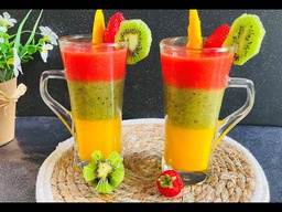 عصير طبقات طازج