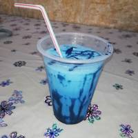 عصير  ازرق